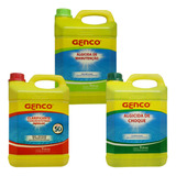 Kit 20l Produto Limpeza Genco Choque Manutenção Clarificante