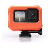 Funda Flotante Protectora Naranja Para Gopro 9 / 10