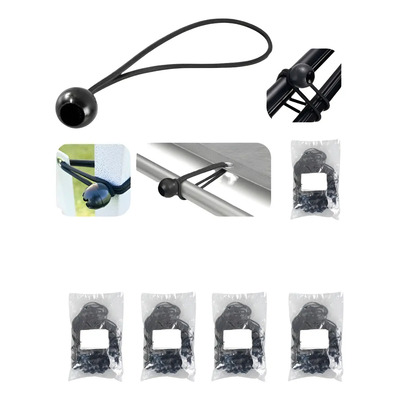 Cuerda Elastica Con Bola 9 100 Piezas Carpas Lonas Mallas L | Envío gratis