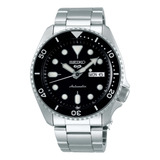 Reloj Seiko Hombre Automatico Srpd55k1 Negro Agente Oficial