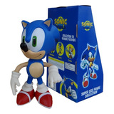 Boneco Sonic Articulado Grande Original Brinquedo