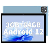 Tablet Jununke De 10.1'' Android 12 3gb Ram 64gb Rom Color