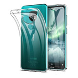 Funda Silicon Transparente Molan Cano Para Nokia G10 / G20