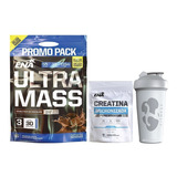 Ultra Mass Ena 3 Kg + Creatina 300 Gr + Vaso Promo Pack