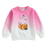 Sudadera Para Niñas, Manga Larga, Cuello Redondo, Diseño De