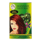 Hennas - Hannah Natural 100% Puro Polvo De Henna, De 100 Gra