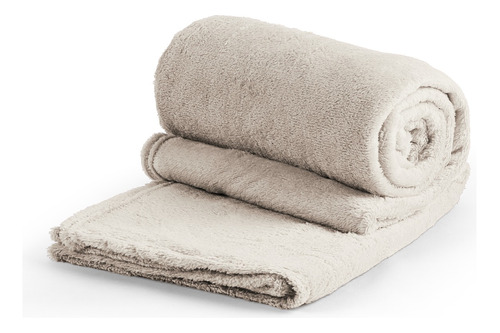 Manta Cobertor Microfibra Soft Casal Aveludado 2,00x1,80 M