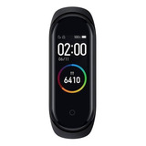 Smartband M4 Mede Pressão Batimentos Oxigênio Android E Ios Cor Da Caixa Preto Cor Da Pulseira Preto Cor Do Bisel Preto