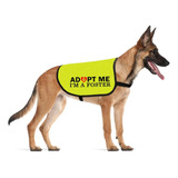 Cenwa Adopt Me Iøm A Foster Dog Jacket Chaleco Adopt Me Dog