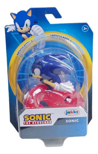 Figura Sonic Corriendo De Sonic The Hedgehog De 6cm 