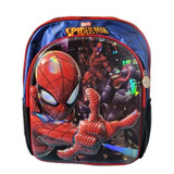 Mochila Escolar Spiderman Hombre Araña Ruz 