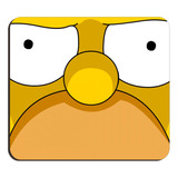 Mouse Pad Estampado 21x19.5 Los Simpson Homero Cara 321