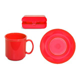 Set Escolar /jardin (plato- Taza- Jabonera) Colombraro