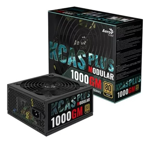 Fonte Atx Aerocool Kcas 1000gm 80 Plus Gold 1000w Full Range