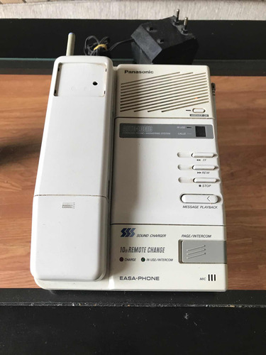 Teléfono Inalámbrico Panasonic Usado Con Contestador Vintage
