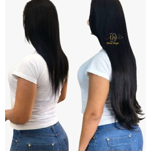 Cabelo Tic Tac Liso Bio Orgânic 150g 70cm Durabilidade 1ano 