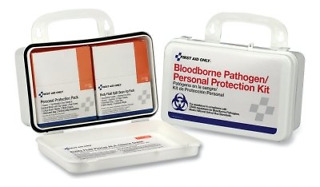 First Aid Only Bloodborne Pathogens Kit, Weatherproof Pl Ddd