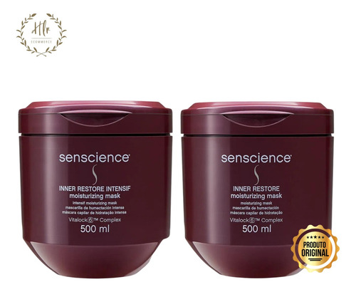 Kit Mascara Senscience Inner Restore 2x1 500ml - Promoção 