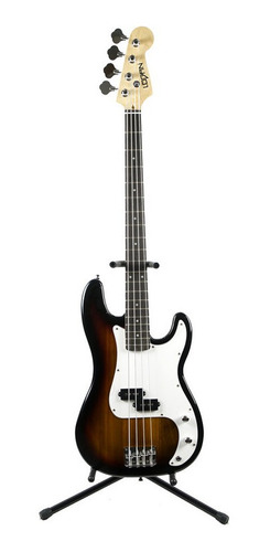 Bajo Electrico Logan  De 4 Cuerdas Sunburst