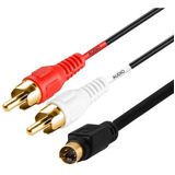 Cmple - Cables De Audio S-video Y 2-rca Combo Cable Macho...