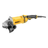 Esmeriladora Angular Dewalt Dwe4557 De 60 hz Color Amarillo 2400 W 127 V + Accesorio