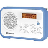 Sangean Pr-d18bu Radio Digital Portatil Am / Fm / Clock Con