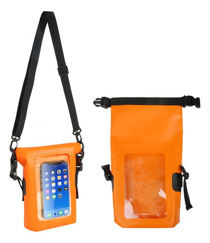 Bolsa Seca 2 Litros Bolsa Impermeable Móvil De Playa Nadar