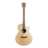 Guitarra Electroacustica Bamboo Ga-40 Spruce Q Con Funda Msi