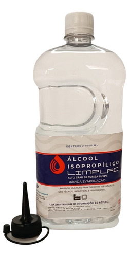 Álcool Isopropílico Limpeza 1000 Ml
