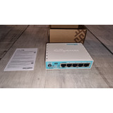 Router Mikrotik Rb750gr3 5x Gigabit En Caja Con Fuente