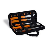 Kit Churrasco Fixxar Advantage 10 Peças Com Maleta De Nylon