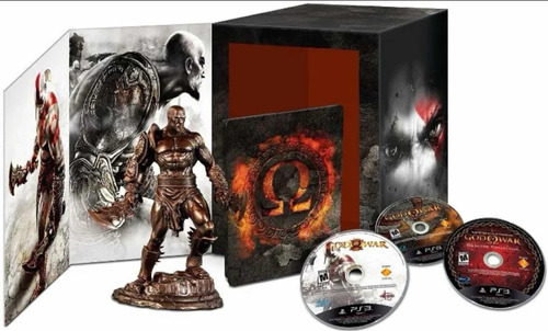 God Of War Omega Collection Sony Ps3 Estátua Kratos (usado)