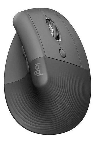 Mouse Ergonómico Logitech Lift 6 Botones Bluetooth,grafito