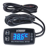 Tacometro Digital Rpm 12v Temperatura Cuentahoras Led Moto