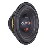 Subwoofer 10 Pol Outdoor 300 Watts Rms 4 Ohms Bomber Cor Preto
