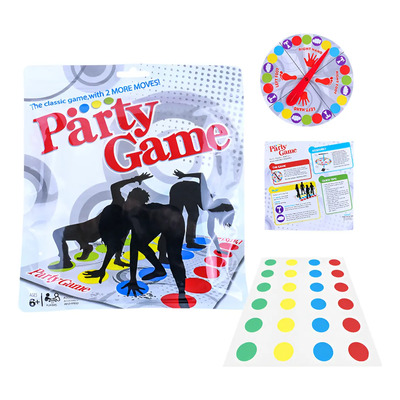 Fiesta De Interacción Familiar Clásica De Floor Game Twister | MercadoLibre