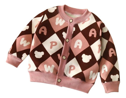 Chamarras Para Niña Chaqueta De Punto Jersey Cálido