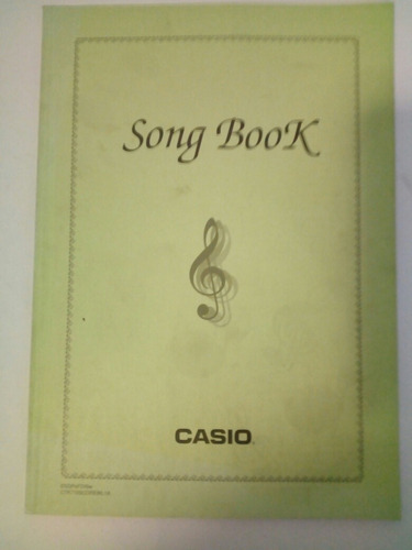 Song Book Casio 50 Song / 50 Piano Bank Teclado Electrónico