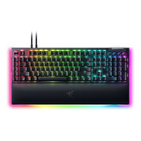 Teclado Gamer Razer Blackwidow V4 Pro - Yellow Switch - Us Teclado Negro Idioma Us Layout