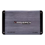 Potencia Mini Amplificador 4 Ch 500w Clase D 4 Ohm Maverick