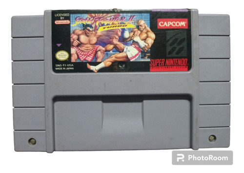 Street Fighter 2 Turbo Super Nintendo Cartucho Original Nes 