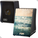 Cajon Fsa Gospel Eletrico Fg15 Almofadado Captação Dupla