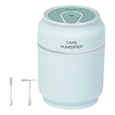 Mini Humidificador Usb Portátil 3 En 1 Con Ventilador Usb,