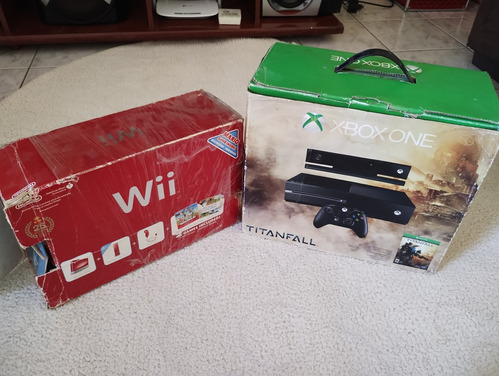 2 Caixa , Xbox E Nintendo Wii 