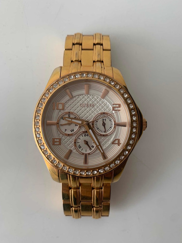 Reloj Mujer Guess U0147l3 Cuarzo Pulso Oro Rosa Just Watches