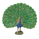 Decoración De Modelo De Pavo Real, Altamente Simulada, Para