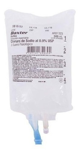 Cloruro De Sodio 500 Ml X Caja X 40 Un - Kg a $8952