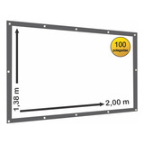  Lona De  Projeção Lona Retroprojetores E Datashows 