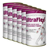 Pack 6 Ultraflex Colágeno Hidrolizado Huesos Articulaciones