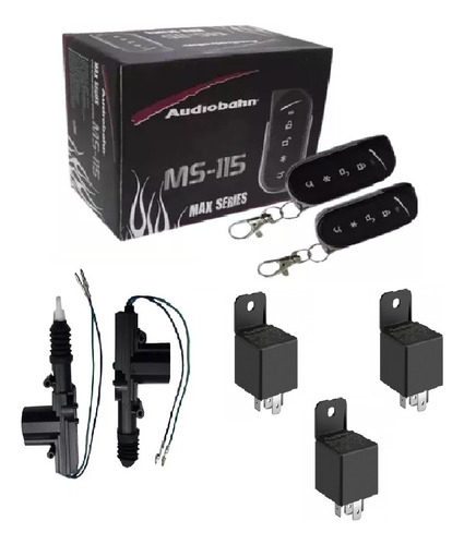 Kit Alarma Auduibahn Con 2 Actuadores Y 3 Relays